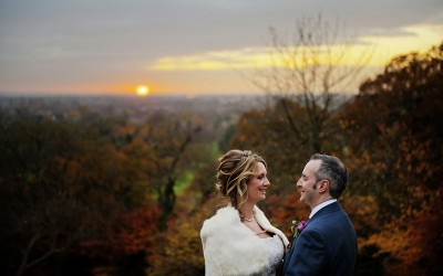 A late Autumn wedding in Richmond Park